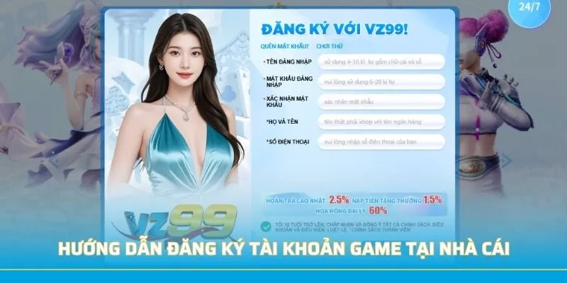 Hướng dẫn đăng ký tài khoản