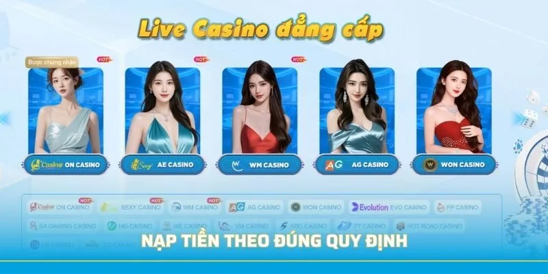 Nạp tiền theo đúng quy định