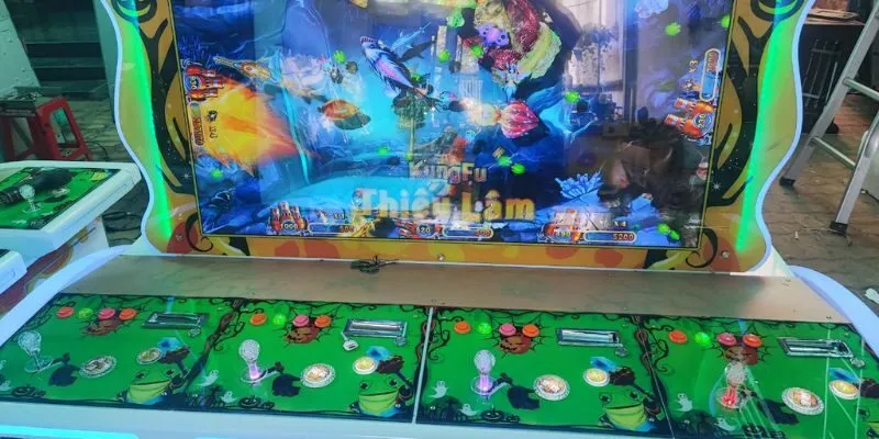 Nhiều trò chơi trên máy để người tham gia lựa chọn